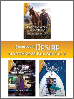 cover image of Harlequin Desire March 2023--Box Set 2 of 2